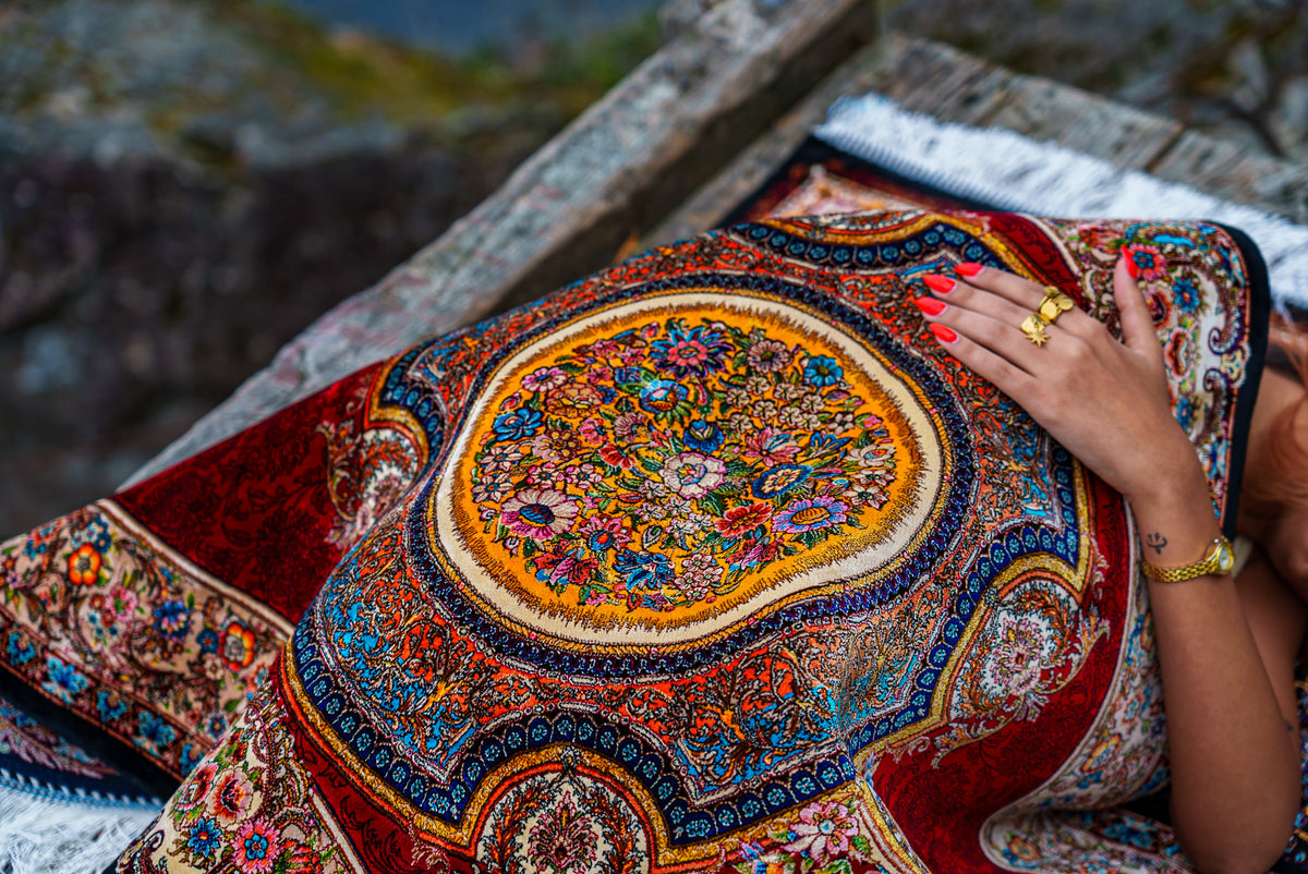 Expensive Persian Rug Authentic Persian Silk Rugs | Luxurious Handcrafted Masterpiece – Kasraz