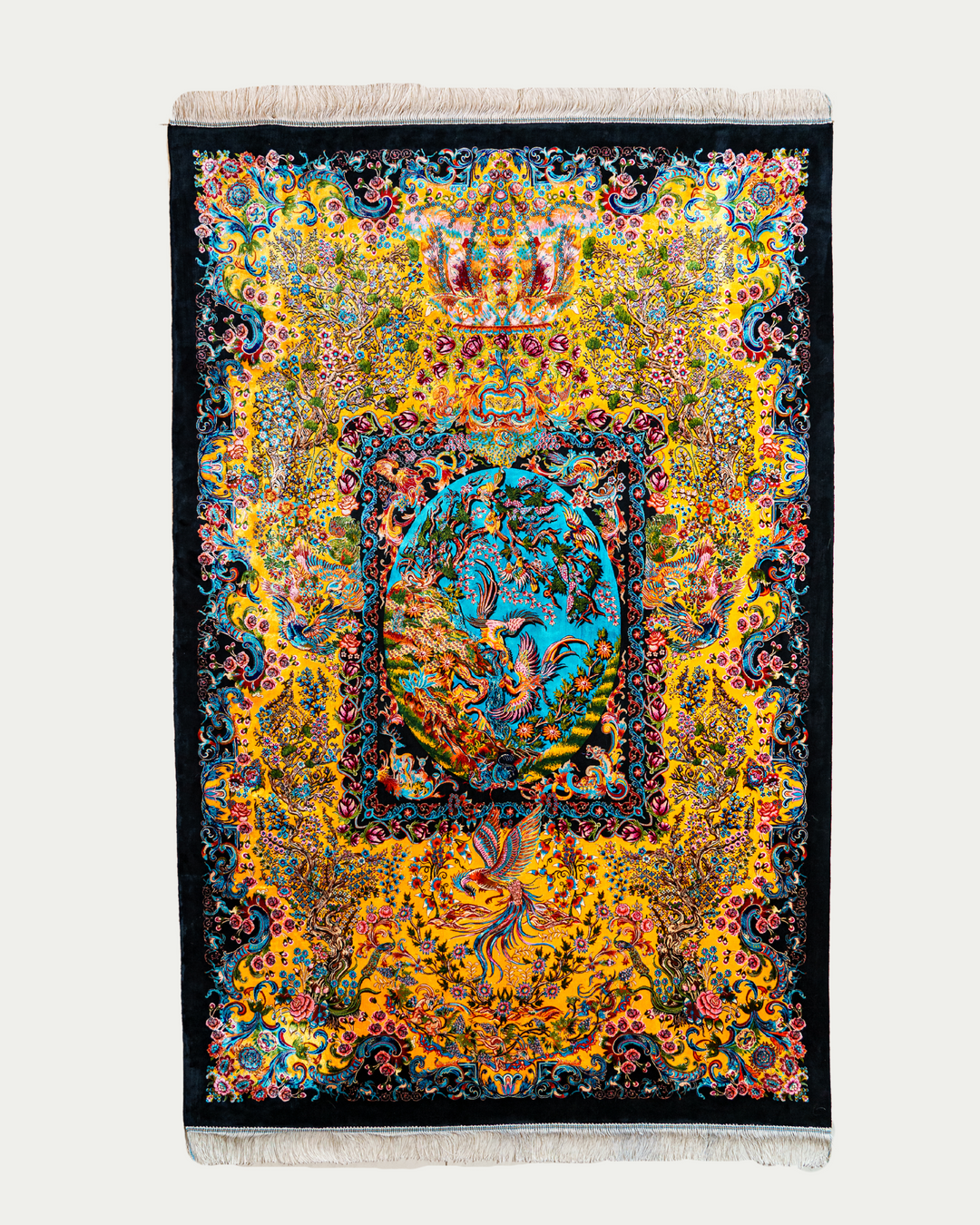 Authentic Persian Silk Rugs | Luxurious Handcrafted Masterpiece – Kasraz