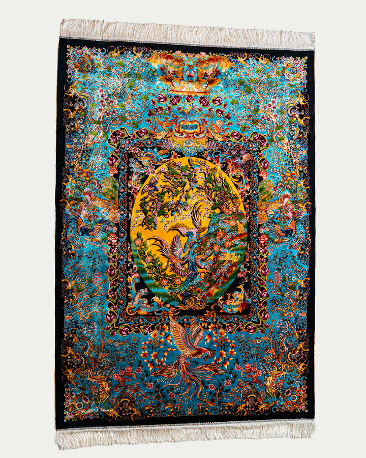 Authentic Persian Silk Rugs | Luxurious Handcrafted Masterpiece – Kasraz
